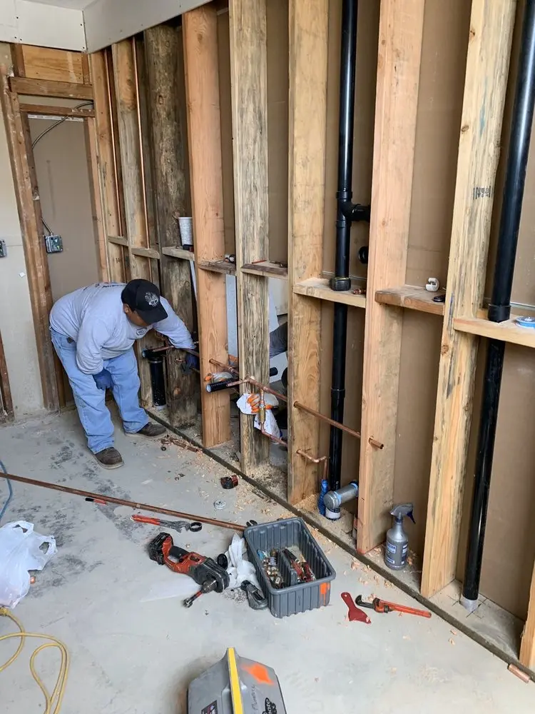 Commercial rough-in plumbing for Gas Line Repair in Conway Farms